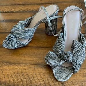 Loeffler Randall Camellia Knot Mule